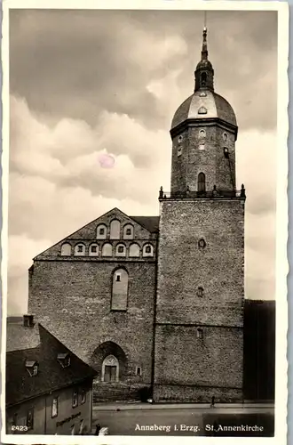 39227 - Deutschland - Annaberg im Erzgebirge , St. Annenkirche , Feldpost - nicht gelaufen