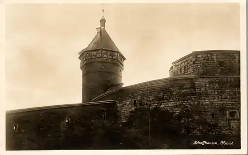 39233 - Schweiz - Schaffhausen , Munot - nicht gelaufen