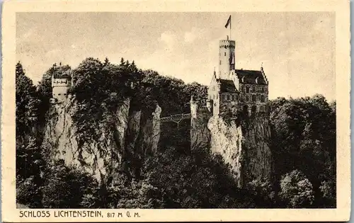 39283 - Deutschland - Schloss Lichtenstein - nicht gelaufen