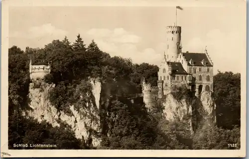 39284 - Deutschland - Schloss Lichtenstein - gelaufen 1933