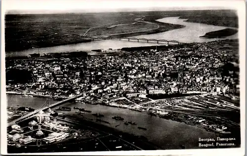 39292 - Serbien - Beograd , Belgrad , Panorama - nicht gelaufen