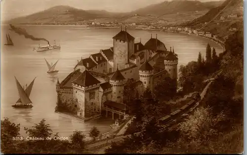 39304 - Schweiz - Chateau de Chillon - nicht gelaufen