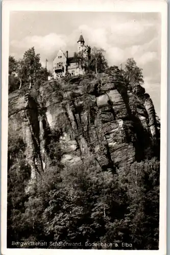 39317 - Tschechien - Bodenbach an der Elbe , Bergwirtschaft Schäferwand - nicht gelaufen