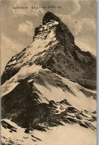 39336 - Schweiz - Matterhorn , Le Cervin - nicht gelaufen