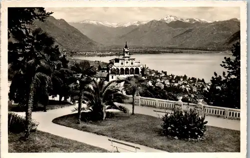 39352 - Schweiz - Locarno , Basilica Santuario Madonna del Sasso - nicht gelaufen