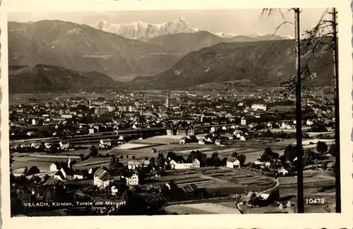 39354 - Kärnten - Villach , Totale mit Mangart - nicht gelaufen