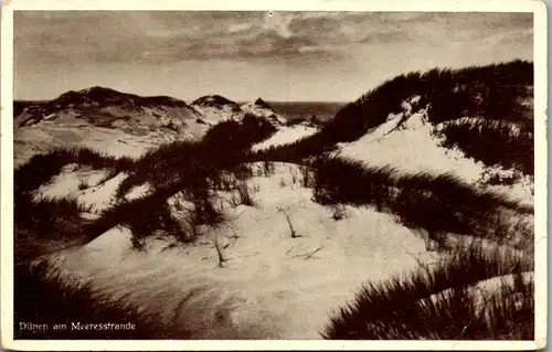 39393 - Deutschland - Nordseebad Langeoog , Dünen am Meeresstrande - nicht gelaufen