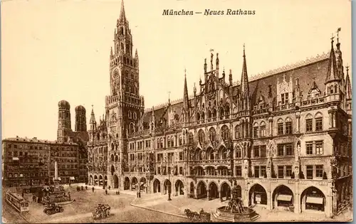 39398 - Deutschland - München , Neues Rathaus - nicht gelaufen