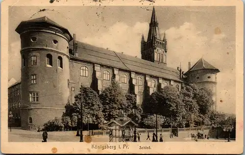 39400 - Deutschland - Ostpreussen , Königsberg , Schloß - gelaufen 1923