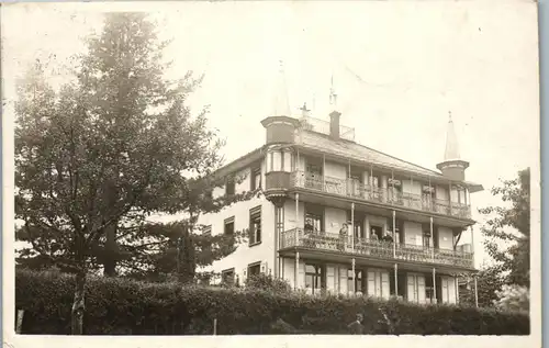 39429 - Schweiz - Steinach , St. Gallen , Frau Burth Pension u. Restaurant z. Glinzburg - gelaufen 1917