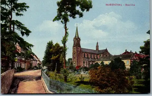 39435 - Frankreich - Marienthal , Basilika - nicht gelaufen