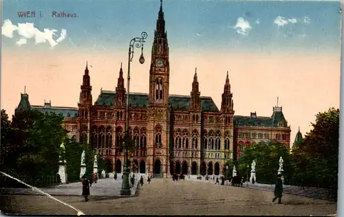 39459 - Wien - Wien I , Rathaus - gelaufen 1943