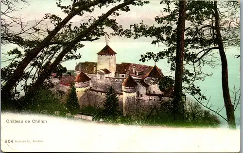 39468 - Schweiz - Chateau de Chillon - nicht gelaufen