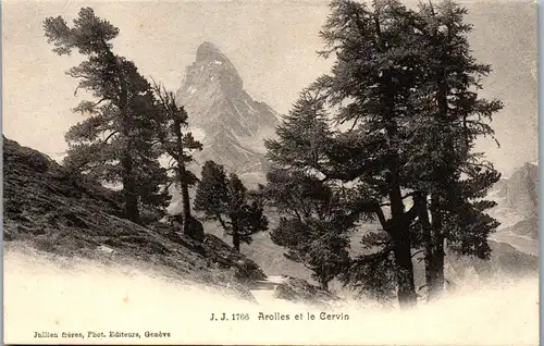 39469 - Schweiz - Arolles et le Cervin - nicht gelaufen