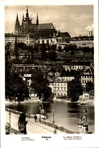 39478 - Tschechien - Praha , Prag , Hradcany , Burg , Chateau - gelaufen 1937