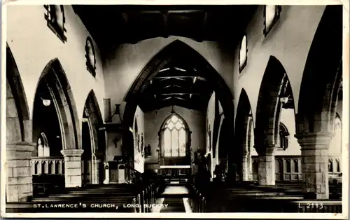 39489 - Großbritannien - St. Lawrence's Church , Long Buckby - gelaufen 1962