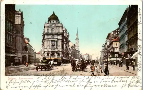 39493 - Wien - Praterstern - gelaufen 1902