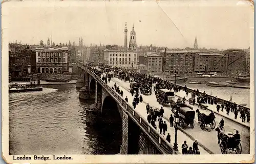 39511 - Großbritannien - London Bridge - gelaufen 1911