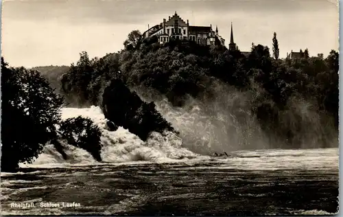 39541 - Schweiz - Rheinfall , Schloss Laufen - gelaufen 1948
