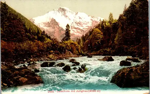 39542 - Schweiz - Lütschine mit Jungfrau - nicht gelaufen