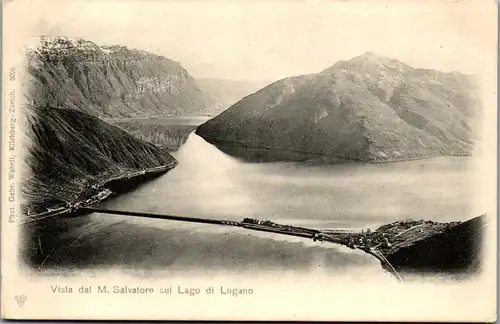 39559 - Schweiz - Vista dal M. Salvatore sul Lago di Lugano - nicht gelaufen