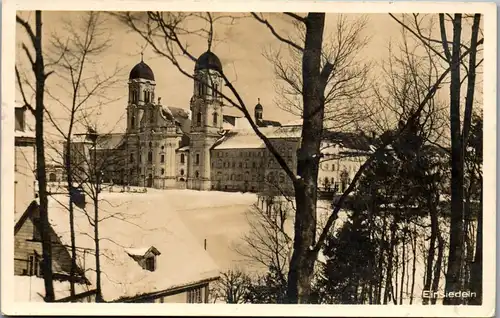 39563 - Schweiz - Einsiedeln , Das Kloster - gelaufen 1931