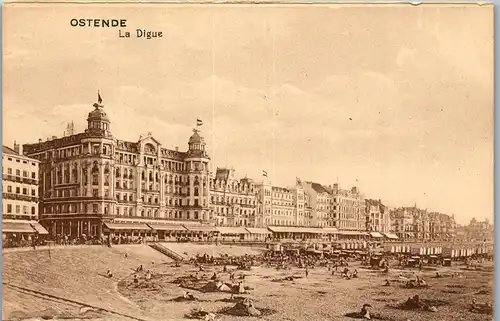 39577 - Belgien - Ostende , Oostende , La Digue - nicht gelaufen