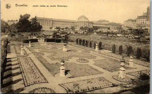 39578 - Belgien - Bruxelles , Brüssel , Jardin Italien au Jardin Botanique - nicht gelaufen
