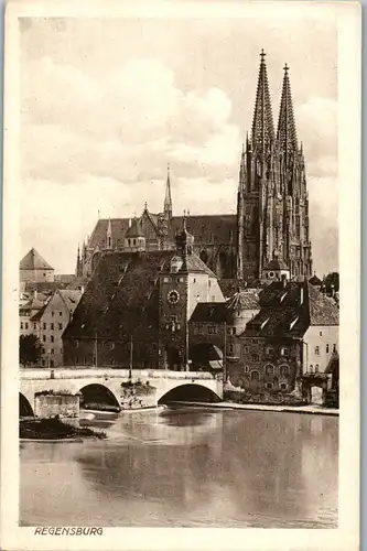 39582 - Deutschland - Regensburg , Dom - nicht gelaufen