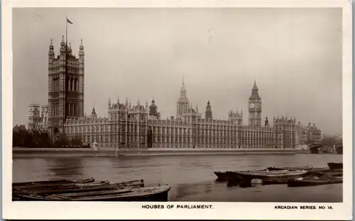 39598 - Großbritannien - London , Houses of Parliament - gelaufen 1926