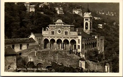 39612 - Schweiz - Locarno , Madonna del Sasso - nicht gelaufen