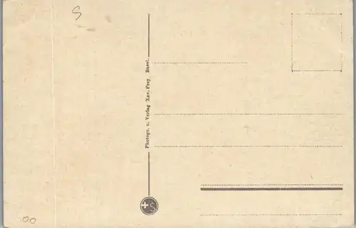 39630 - Schweiz - Basel , Missionsstrasse mit Spalentor , Bale , Rue des Missions avec Porte du Spalen - nicht gelaufen