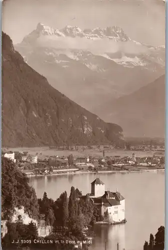 39642 - Schweiz - Chillon et la Dent du Midi - nicht gelaufen