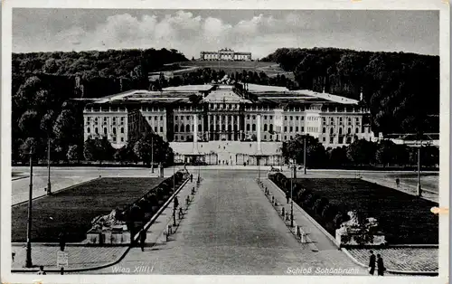 39668 - Wien - Schloß Schönbrunn - gelaufen 1941