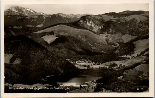 39693 - Steiermark - Mariazell , Bürgeralpe , Blick gegen den Erlaufsee - gelaufen 1942