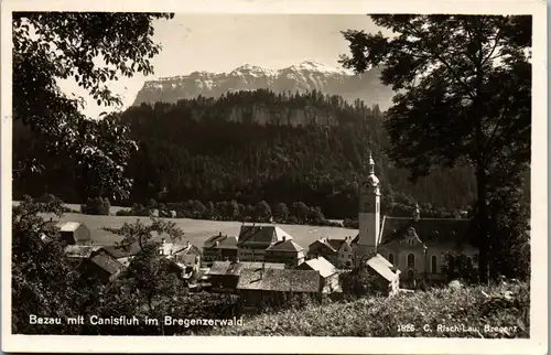 39731 - Vorarlberg - Bezau mit Canisfluh im Bregenzerwald - gelaufen 1930