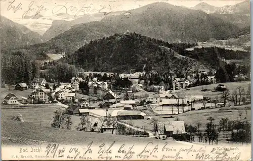 39738 - Oberösterreich - Bad Ischl , Kaltenbach - gelaufen 1904