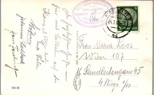 39744 - Kärnten - Annenheim am Ossiachersee - gelaufen 1939