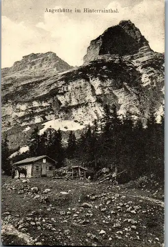 39752 - Deutschland - Angerhütte im Hinterrainthal - gelaufen 1907
