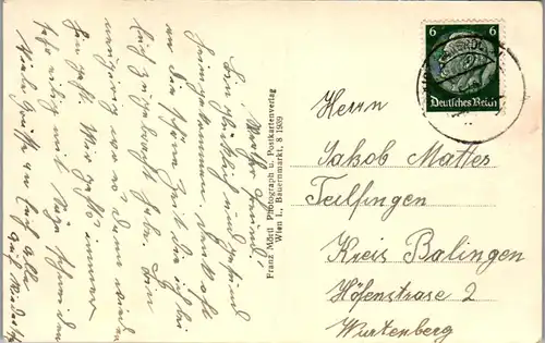 39759 - Oberösterreich - Aigen Schlägl im Mühlviertel - gelaufen 1939