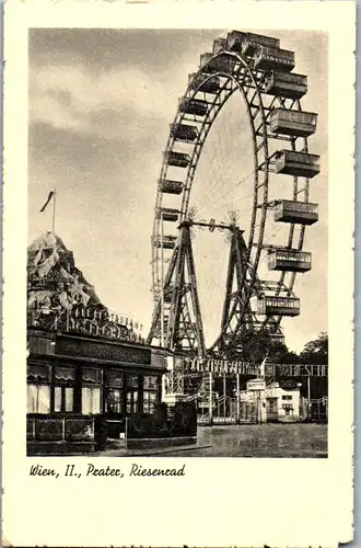 39772 - Wien - Prater , Riesenrad - nicht gelaufen