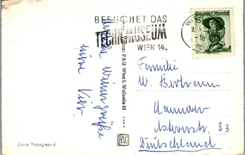 39789 - Wien - Schloss Schönbrunn , Gesamtansicht - gelaufen 1957