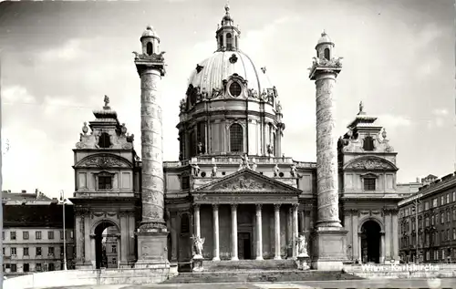 39791 - Wien - Karlskirche - nicht gelaufen