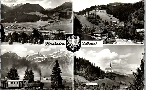 39841 - Tirol - Kleinboden im Zillertal , Mehrbildkarte - gelaufen 1963