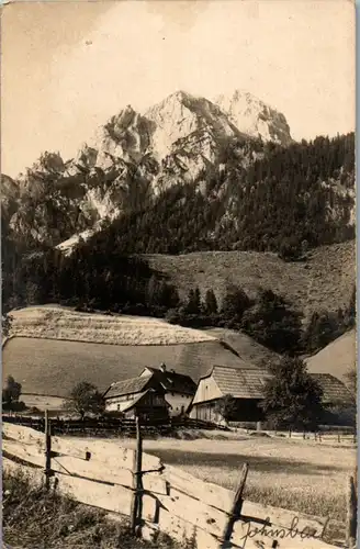 39851 - Steiermark - Johnsbach , Gesäuse , Gr. Ödstein m. kl. Ödstein - gelaufen