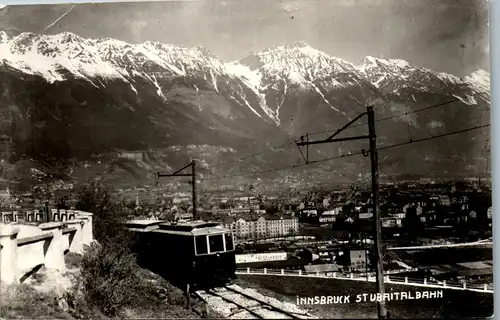 39855 - Tirol - Innsbruck , Stubaitalbahn - nicht gelaufen