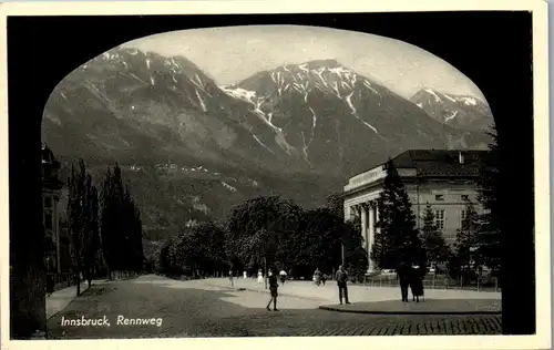 39876 - Tirol - Innsbruck , Rennweg - gelaufen 1933