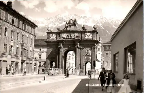 39881 - Tirol - Innsbruck , Triumphpforte - nicht gelaufen