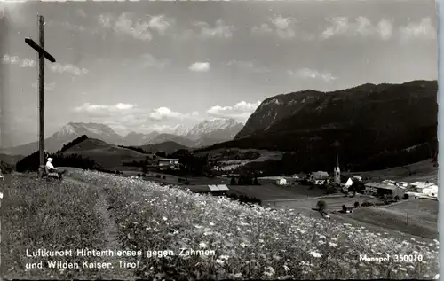 39897 - Tirol - Hinterthiersee gegen Zahmen u. Wilden Kaiser - gelaufen