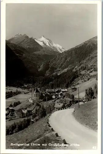 39902 - Kärnten - Heiligenblut mit Großglockner - gelaufen 1938